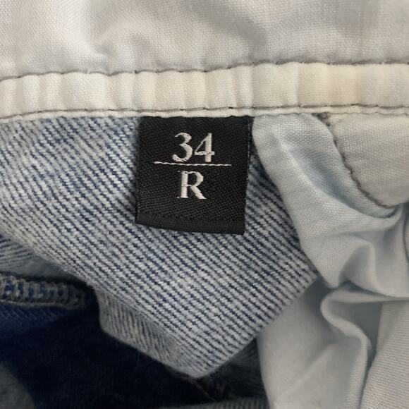 NEW BABAJEE MEN'S DENIM BIB OVERALLS SIZES 34 & 40 - Picture 11 of 12